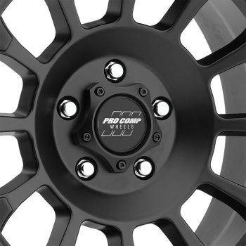 PXA5034-78573 Pro Comp (34 Series Rockwell Wheel, 17×8.5 with 5 on 5 Bolt Pattern – Satin Black)