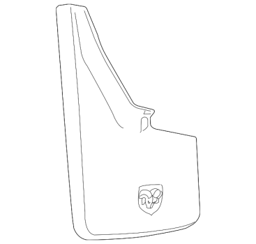82215487AC Mopar (Spatschermen)