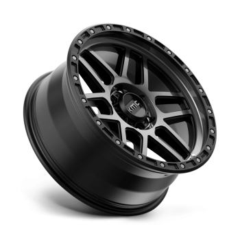 KM54429068400 KMC Wheels (Mesa 20X9 in Satin Black W/ Gray Tint - 6X5.5 Bolt, 0 Offset)