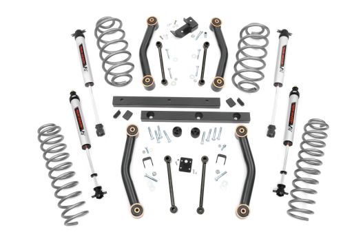 90777 Rough Country (4 INCH LIFT KIT | V2 | JEEP WRANGLER TJ 4WD (2003-2006))