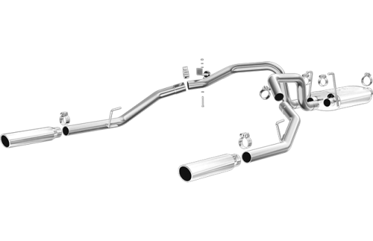15249 Magnaflow (Cat-Back MF Series Exhaust System with Polished tips)