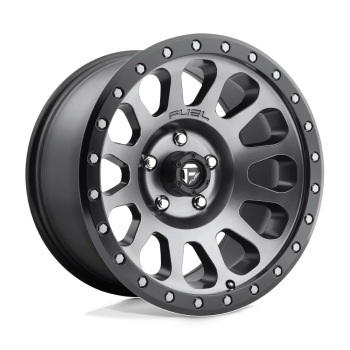 D60118907350 Fuel (Wheel Fuel D601 Vector 18X9 5X127 1mm Matte Gun Metal Black Bead Ring)
