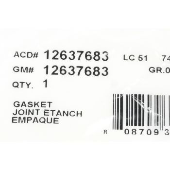 12637683 GM (GASKET-VLV RKR ARM CVR)