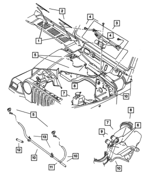 55154762AF Mopar (WIPER BLADE)