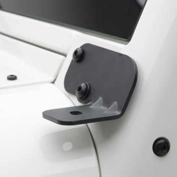7690 Smittybilt (WINDSHIELD HINGE LIGHT BRACKETS SMITTYBILT)