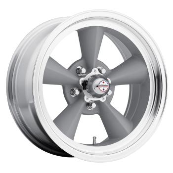 VN3097873 American Racing (VN309 TT 17X8 5X127 0mm Vintage Silver Machined Lip)