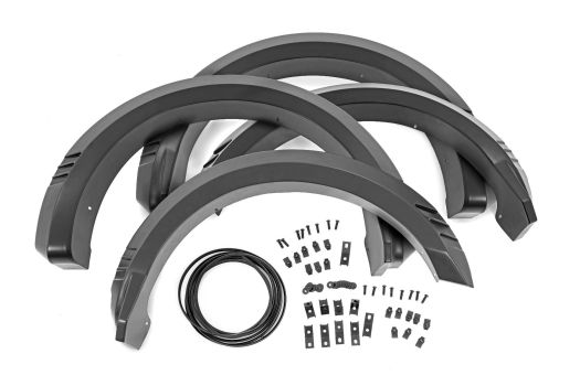 F-F318201-YZ Rough Country (FENDER FLARES | SF1 | YZ OXFORD WHITE | FORD F-150 2WD/4WD (2018-2020))