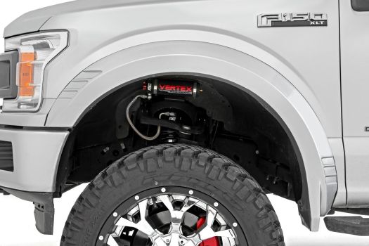 F-F318201-YZ Rough Country (FENDER FLARES | SF1 | YZ OXFORD WHITE | FORD F-150 2WD/4WD (2018-2020))