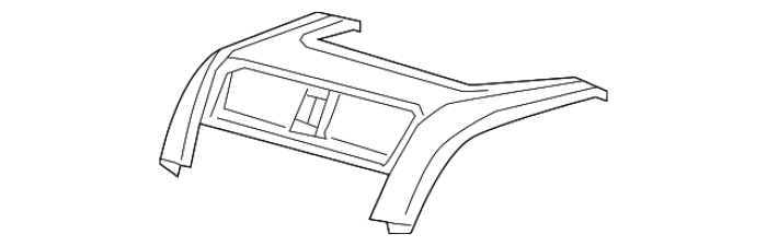 92268671 GM (PANEL ASM-I/P UPR CTR TR)