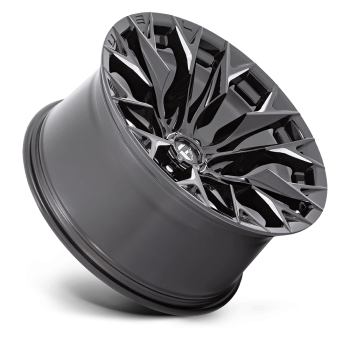 D80320008947 Fuel (Ruota Fuel D803 Flame 20X10 6X135 -18 mm Nero lucido fresato)