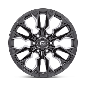 D80320008947 Fuel (Ruota Fuel D803 Flame 20X10 6X135 -18 mm Nero lucido fresato)