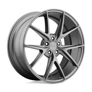 M116199521+35 Niche (Cerchio Niche Misano Grigio canna di fucile opaco 19X9.5 +35 Offset)