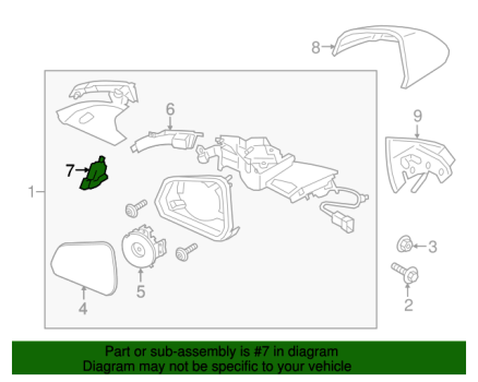 FR3Z13B374B Ford (Housing and Lens Assembly - Passenger Side (RH))