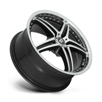 MR10777551345 Motegi Racing (MR107 17X7.5 5X100 G-BLK MACH 45MM)