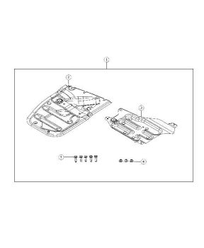 6101831 Mopar (NUT HEX FLANGE (M8X1.25))