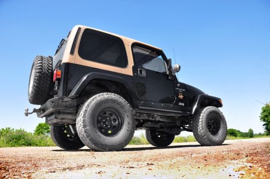 90777 Rough Country (4 INCH LIFT KIT | V2 | JEEP WRANGLER TJ 4WD (2003-2006))