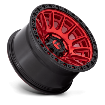 D83417907545 Fuel (Cerchio Fuel Cycle Rosso e nero 17X9 -12 Offset)