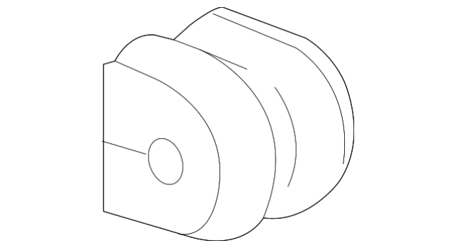 20761163 GM (Rear Suspension Stabilizer Shaft Insulator)