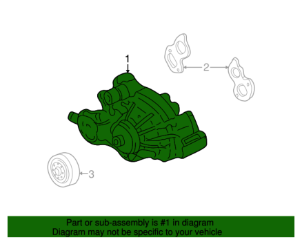12703898 GM (WATER PUMP)