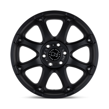 2090GLA-28165M22 Black Rhino (Glamis 20X9 8X165.1 -12 mm Matte Black)