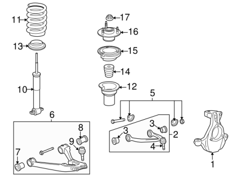 20869201 GM (CONTROL ARM)