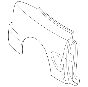 5R3Z7627841AB Ford (PANEL   BODY SIDE   REAR)