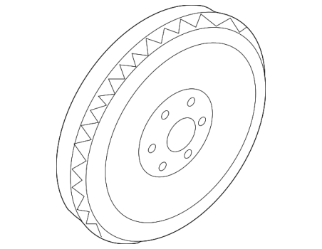 JR3Z6477A Ford (FLYWHEEL ASY)