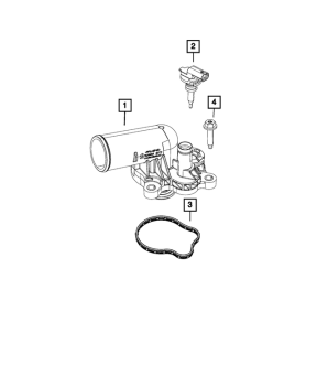4893926AH Mopar (THERMOSTA, THERMOSTAT)