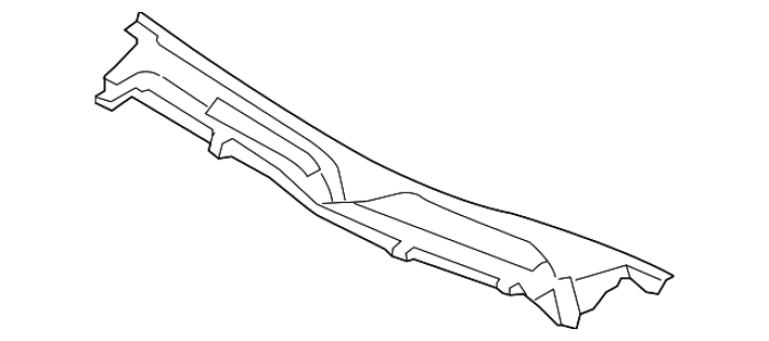 AR3Z63018A17AA Ford (COWL TOP GRILLE LEFT FORD MUSTANG 2010-2014)